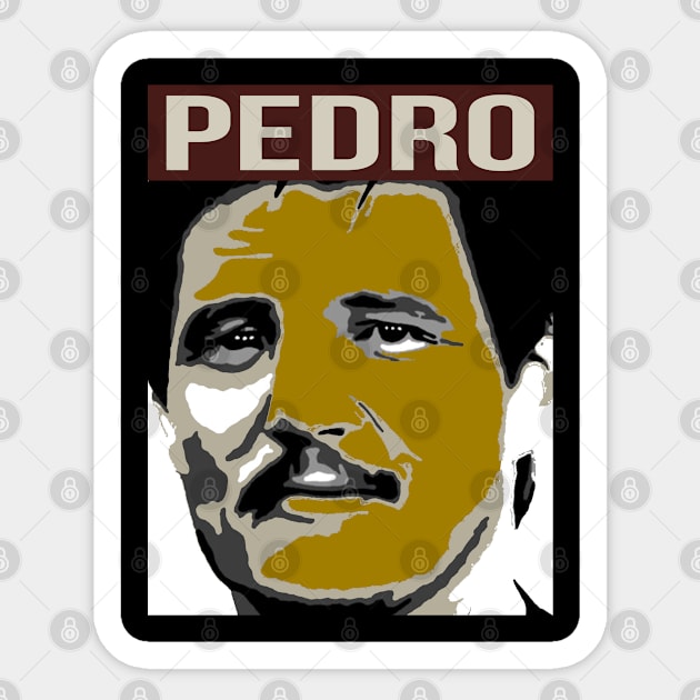 Pedro Pascal! Sticker by Don'tawayArt